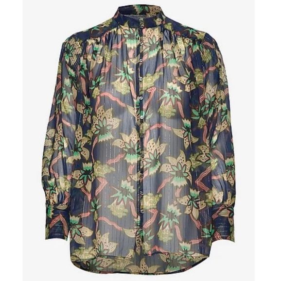Scotch & Soda Tops - Scotch & Soda Floral Button Down Top